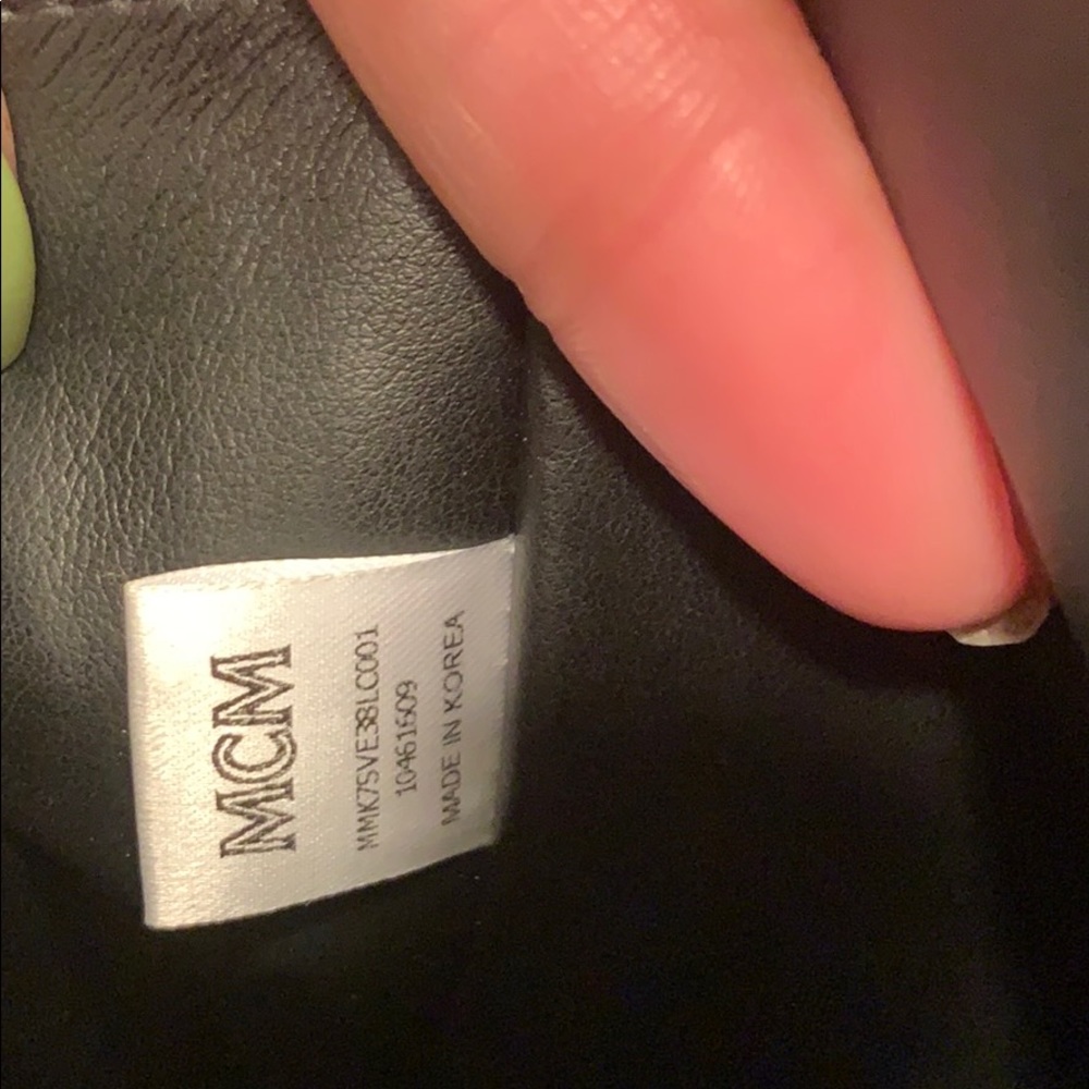 Mcm turquoise backpack - Picture 5 of 9
